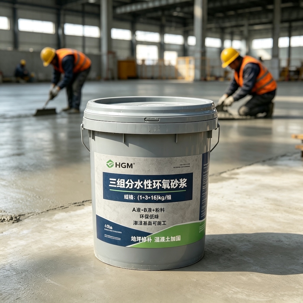 江北三组份水性环氧砂浆
